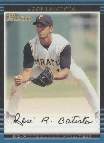 2002 Bowman - Jose Bautista #421