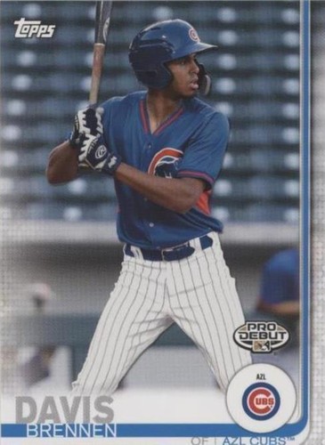2019 Topps Pro Debut - Brennen Davis #164
