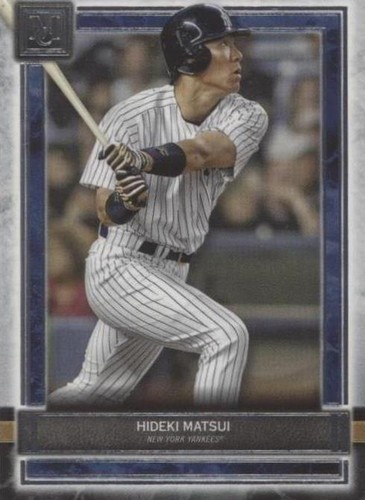 2020 Topps Museum Collection - Hideki Matsui #51