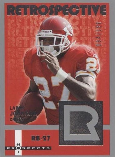 2006 Fleer Hot Prospects Larry Johnson #RE-LJ