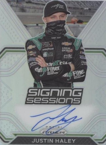 2021 Panini Prizm - Justin Haley #S-JH