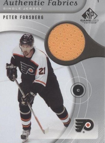 2005-06 SP Game Used Edition - Peter Forsberg #AF-PF
