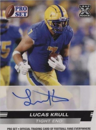 2022 Leaf Pro Set Draft Lucas Krull #PSA-LK1