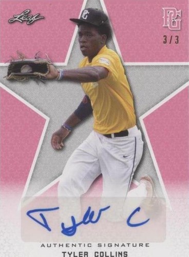 2020 Leaf Perfect Game National Showcase - Tyler Collins #BA-TC1