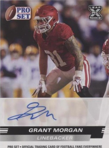 2022 Leaf Pro Set Draft Grant Morgan #PSA-GM1