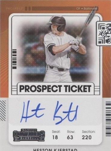 2021 Panini Contenders - Heston Kjerstad #PT-HK