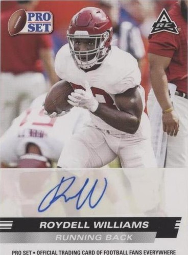 2022 Leaf Pro Set Draft Roydell Williams #PSA-RW1