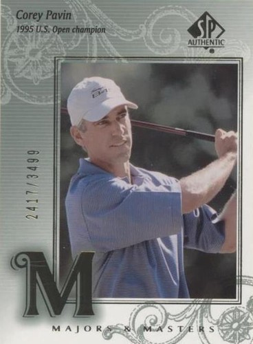 2002 SP Authentic - Corey Pavin #117
