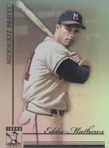 2010 Topps Tribute - Eddie Mathews #25