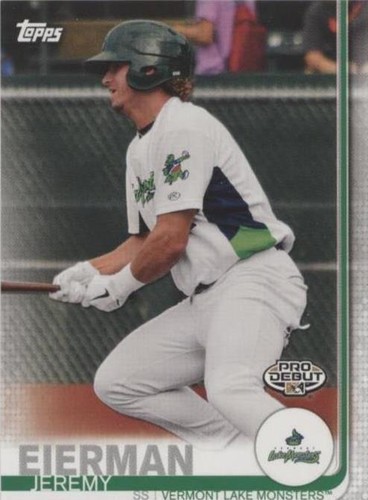 2019 Topps Pro Debut - Jeremy Eierman #129