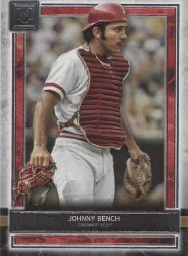 2020 Topps Museum Collection - Johnny Bench #56