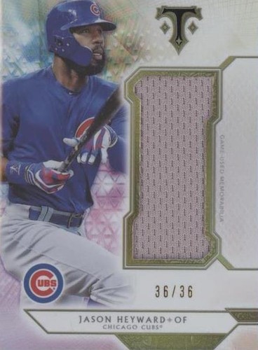2018 Topps Triple Threads - Jason Heyward #SJR-JH1
