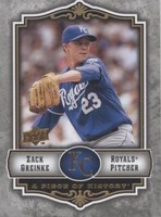 2009 Upper Deck A Piece of History - Zack Greinke #43
