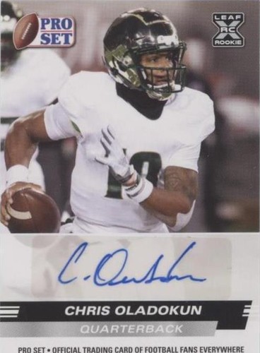 2022 Leaf Pro Set Draft Chris Oladokun #PSA-CO1