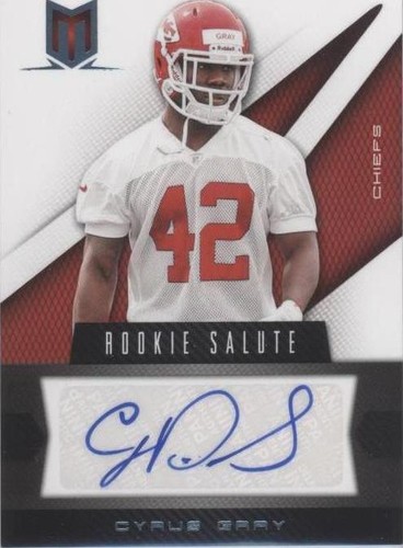 2012 Panini Momentum Cyrus Gray #49