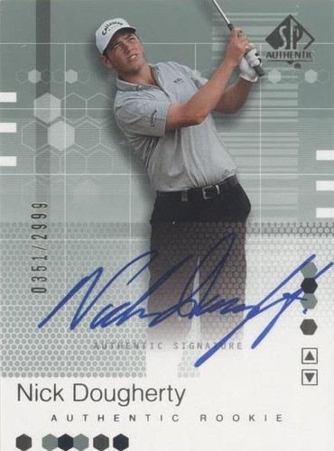 2002 SP Authentic - Nick Dougherty #97