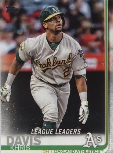 2019 Topps - Khris Davis #189