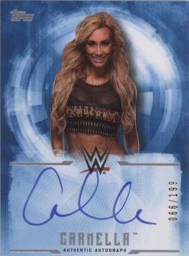 2017 Topps WWE Undisputed - Carmella #UA-CA