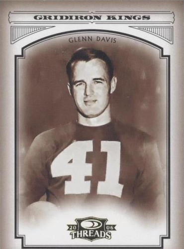 2006 Donruss Threads Glenn Davis #CGK-29