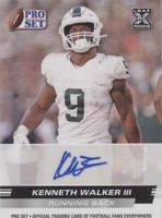2022 Leaf Pro Set Draft Kenneth Walker III #PSA-KW1