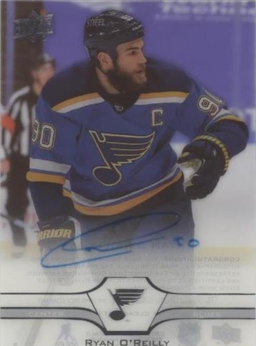 2020-21 Upper Deck Clear Cut - Ryan O'Reilly #CC-RO