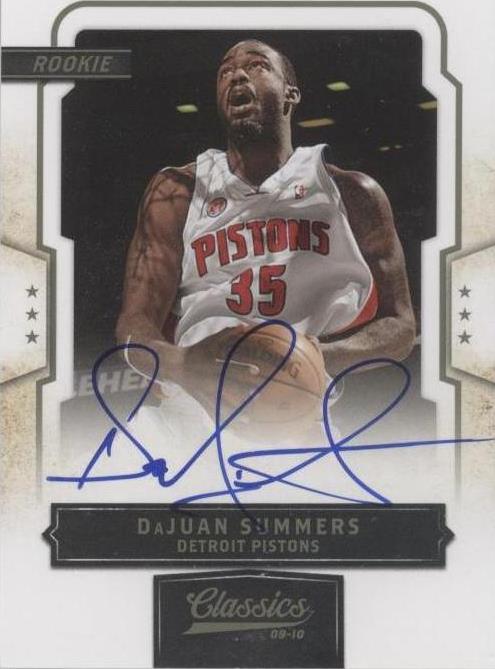 2009-10 Panini Classics - DaJuan Summers #200