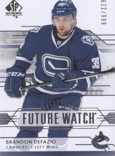 2014-15 SP Authentic - Brandon Defazio #250