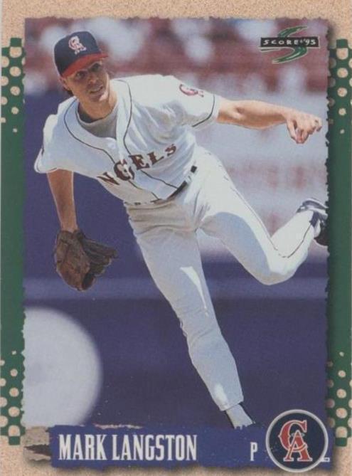 1995 Score - Mark Langston #126