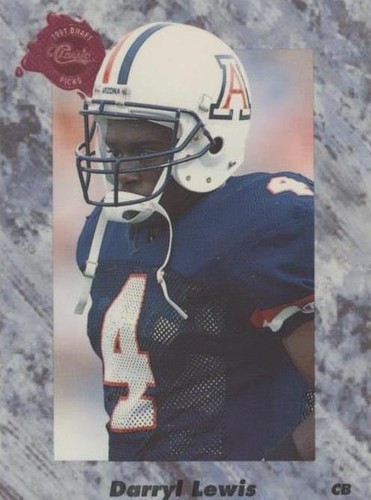 1991 Classic Draft Picks Darryll Lewis #134