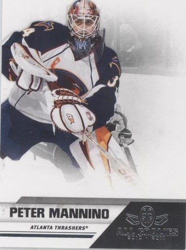 2011 Panini All Goalies - Peter Mannino #7