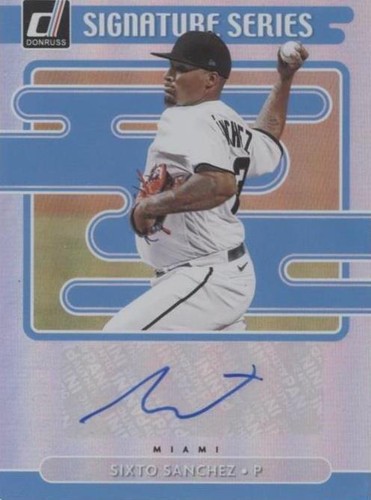 2021 Panini Donruss - Sixto Sanchez #SS-SS