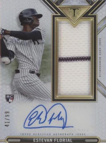 2021 Topps Triple Threads - Estevan Florial #ASJR-EF