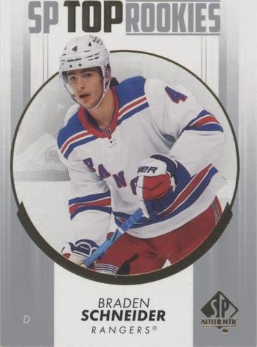 2022-23 SP Authentic - Braden Schneider #TR-17