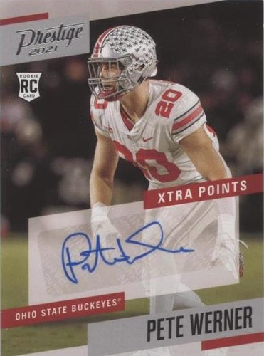 2021 Panini Chronicles Draft Picks Pete Werner #PS-PWE