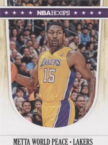 2011-12 NBA Hoops - Metta World Peace #95