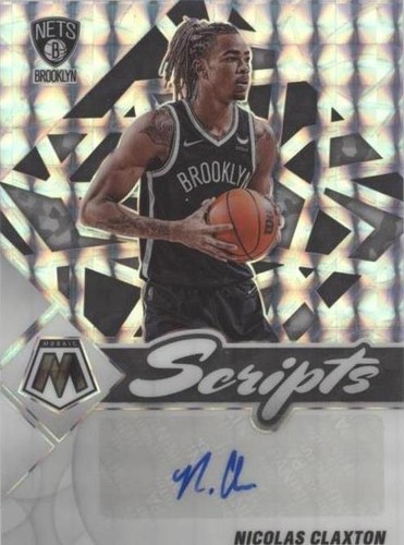 2021-22 Panini Mosaic - Nic Claxton #SC-NCX