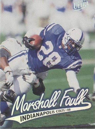 1997 Fleer Ultra Marshall Faulk #153