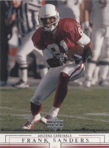 2001 Upper Deck Frank Sanders #4