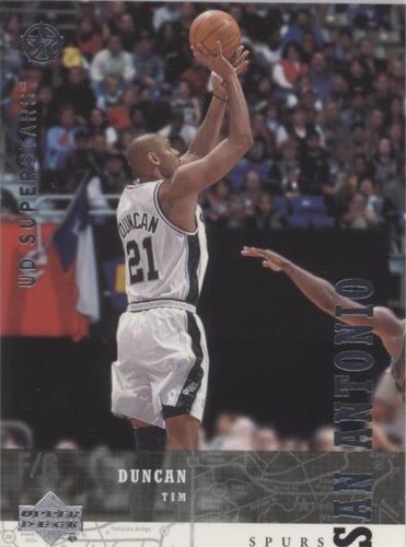2002-03 Upper Deck UD Superstars - Tim Duncan #201