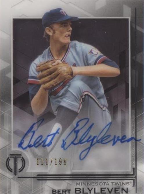 2019 Topps Tribute - Bert Blyleven #TA-BBL