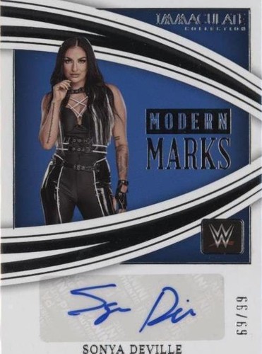 2022 Panini Immaculate Collection WWE - Sonya DeVille #MM-SDV