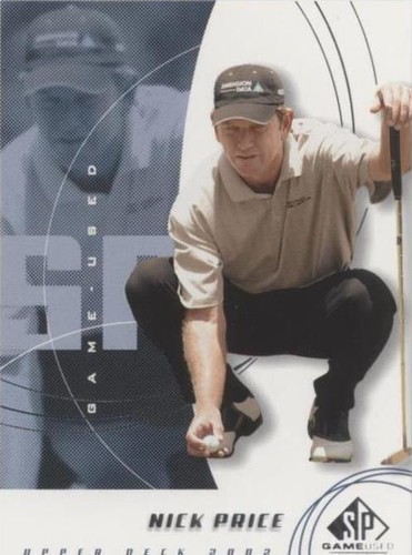 2002 SP Game Used Edition - Nick Price #40