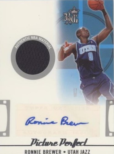 2006-07 Topps Big Game - Ronnie Brewer #PPJA-RBR