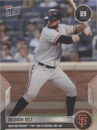 2022 Topps Now MLB Network Top 100 Players - Brandon Belt #T-89