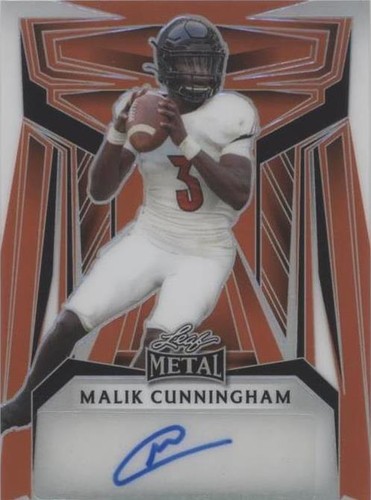2023 Leaf Metal Malik Cunningham #BA-MC2