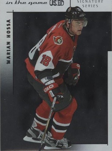 2003-04 In the Game-Used Signature Series - Marian Hossa #32
