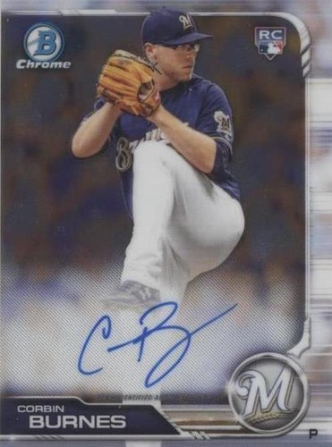 2019 Bowman Chrome - Corbin Burnes #CRA-CB
