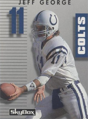 1992 Skybox Primetime Jeff George #104