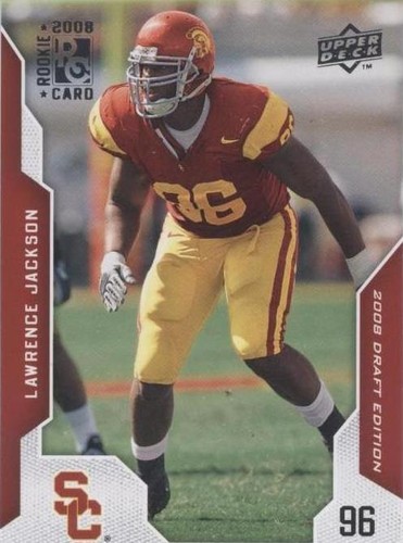 2008 Upper Deck Draft Edition Lawrence Jackson #63