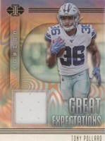2019 Panini Illusions Tony Pollard #GE-TPO
